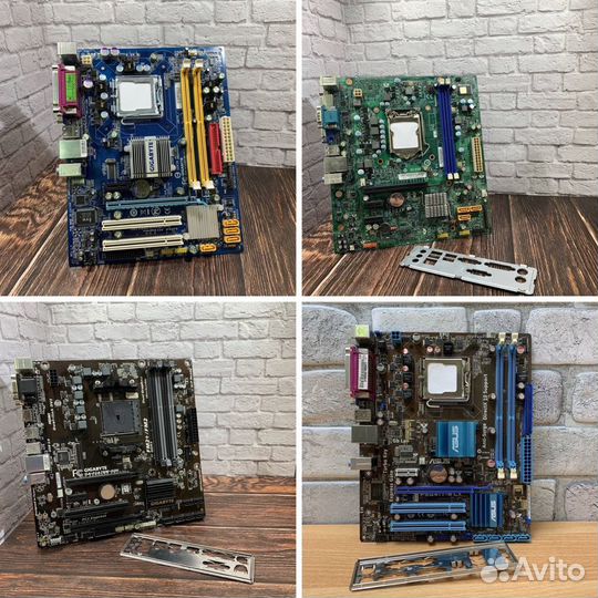 Материнские платы LGA775/1155/1156/1150/AM2/AM3