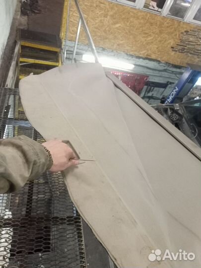 Шторка, Полка багажника на Renault Scenic 2