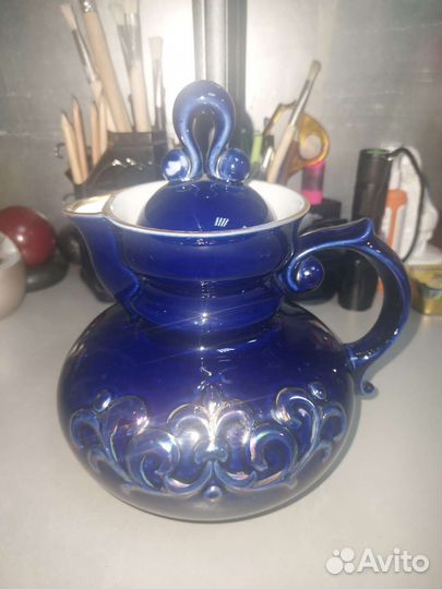 Кобальтовая посуда