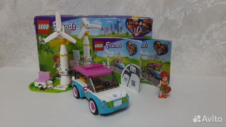 Lego friends 41443 Электромобиль Оливии