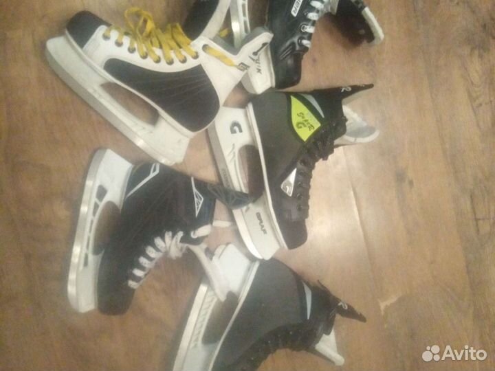 Хоккейные коньки 34,35,36,37,38,39,размер