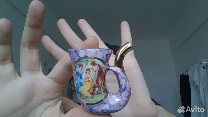 Чашка-поильник для минеральной воды Чехия