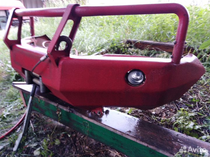 Бампер передний toyota hilux pick up с 2015г