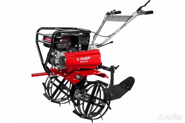 Усиленный бензиновый мотоблок Зубр мту-450