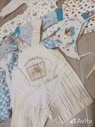 3 пакета вещей на мальчика от 0 до года