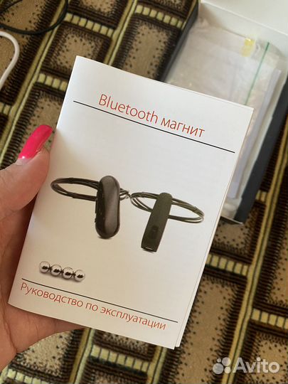 Микронаушник bluetooth с выводным микрофоном