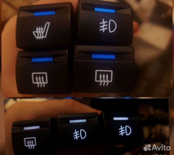Пересвет кнопок ваз 2114 2115