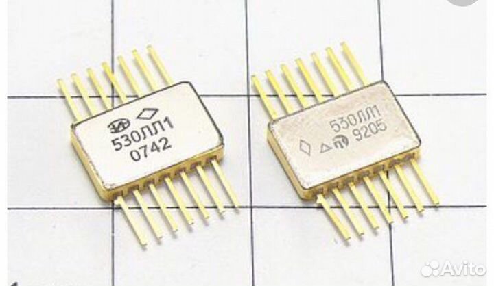 Радиодеталь микросхемы