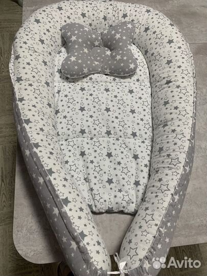 Кокон для новорожденных двусторонний