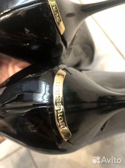 Туфли лодочки лаковые Burberry 39 1/2