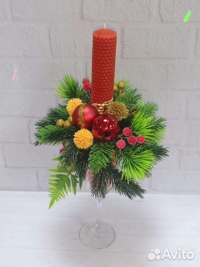 Свеча рождественская