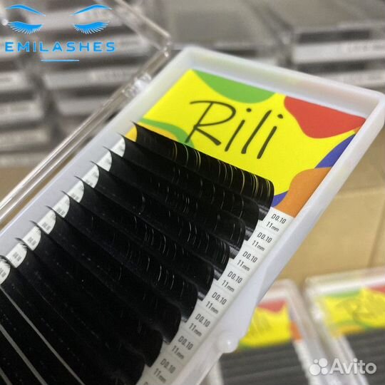 Ресницы для наращивания Rili. Оригинальные