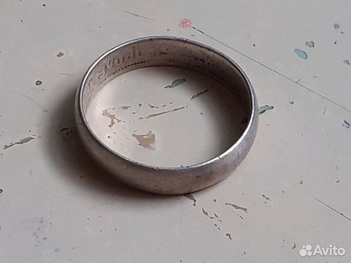 Кольцо серебряное