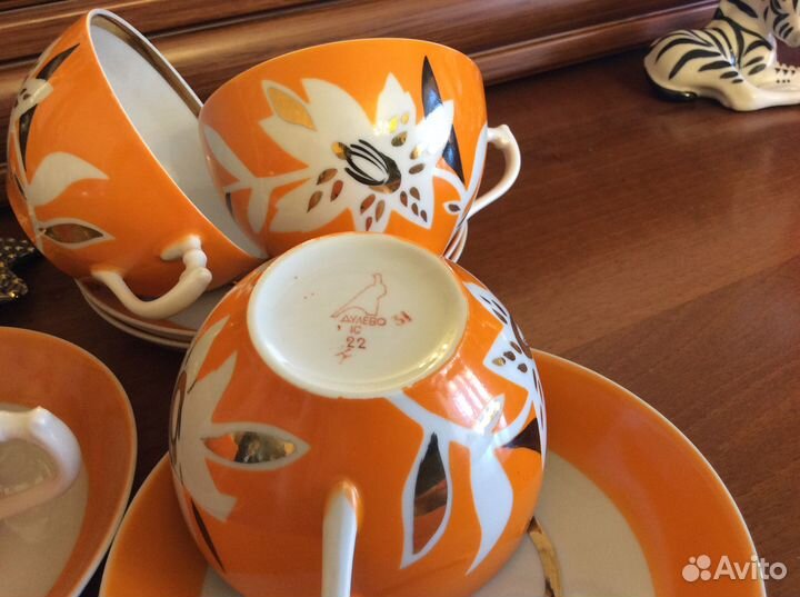 Чайная пара Дулево