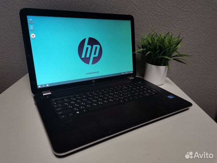 17дюймов Hp core i7/SSD+HDD