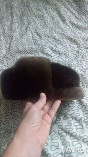 Меховая мужская кепка