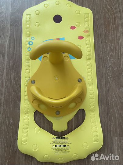 Коврик и стульчик для купания Roxy kids желтый