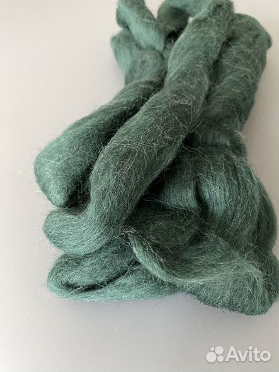 Шерсть в ленте для валяния