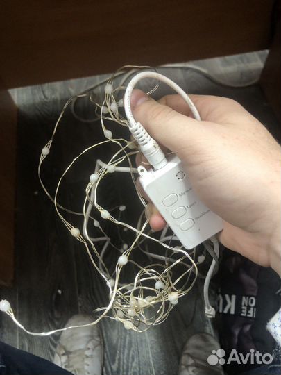 Гирлянда Яндекс 3-5 м где-то, очень много функций