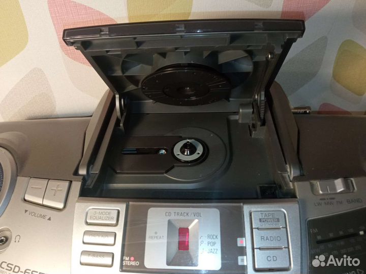 Магнитола магнитофон Aiwa CSD-ES577 stereo