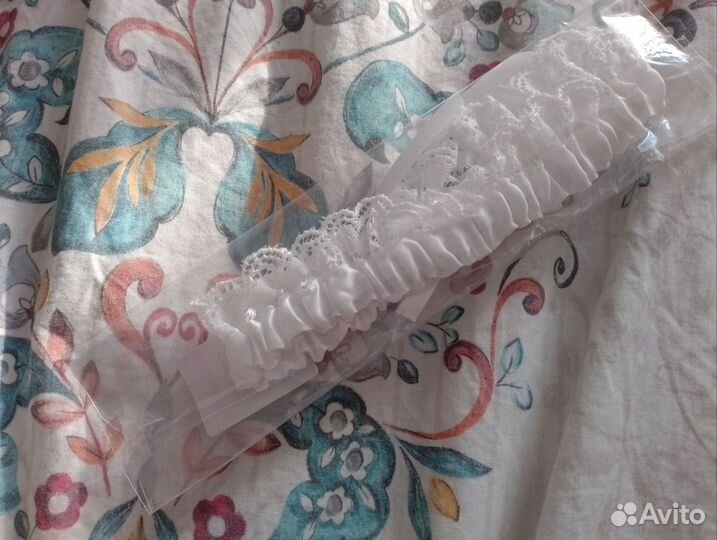 Свадебная подвязка новая