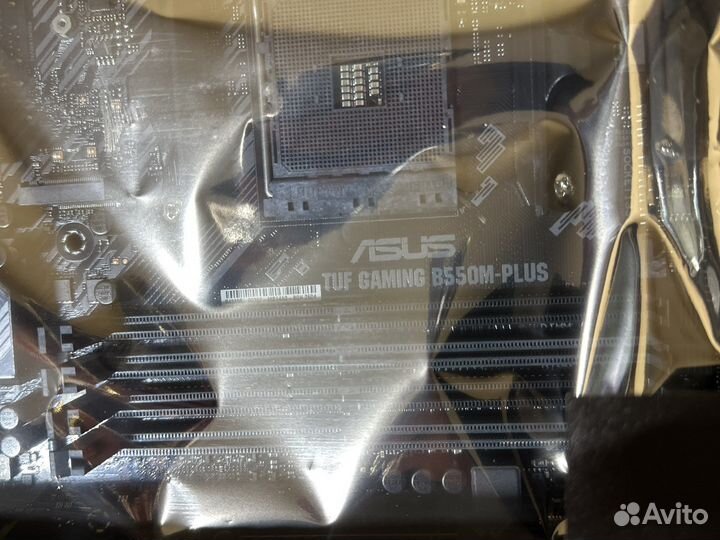 Материнская плата asus TUF gaming B550-plus