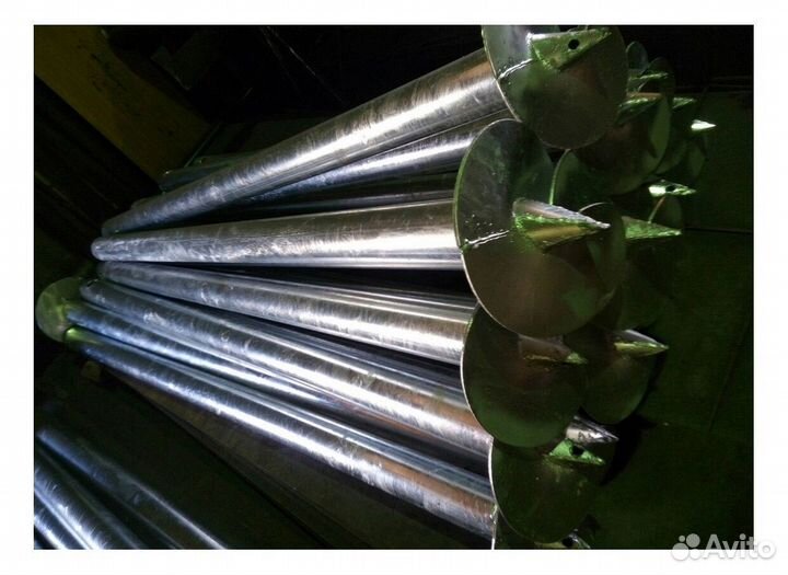 Установка винтовых свай