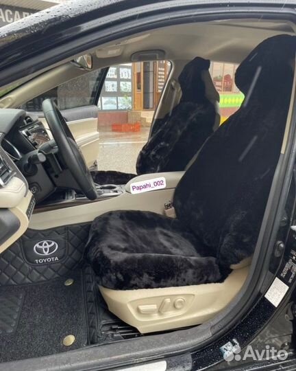 Меховые чехлы на сиденья