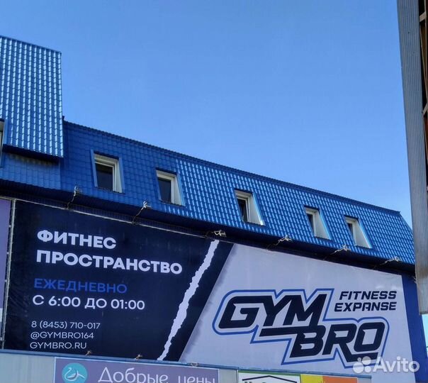 Монтаж баннеров, рекламных вывесок