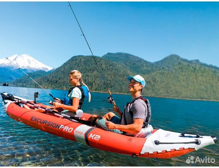 Надувная байдарка Excursion Pro Intex 68309