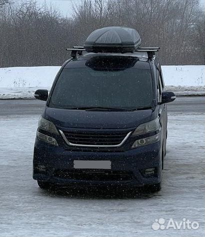 Автобокс Voyage X - черный тиснение с уф