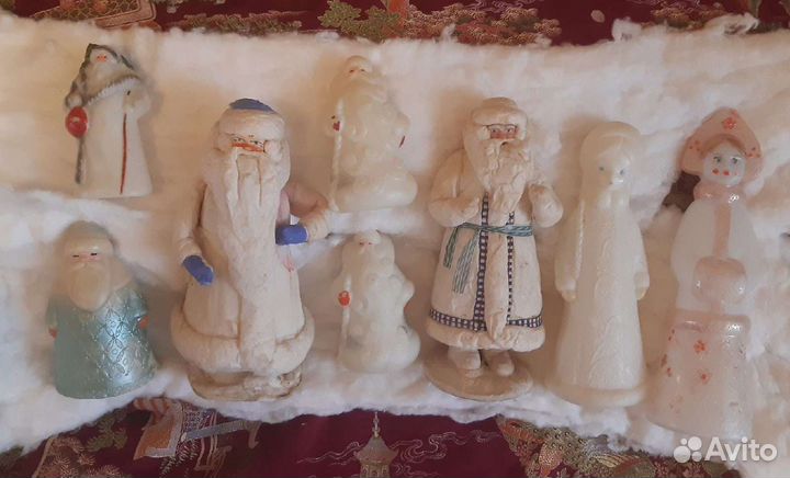 Новогодние ёлочные стеклянные игрушки