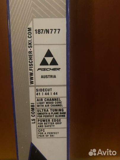Лыжи fisher ls combi оригинал