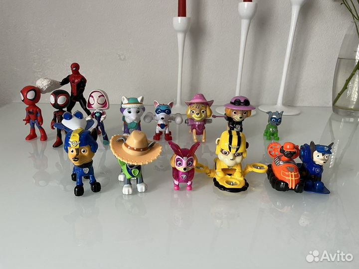 Игрушки щенячий патруль