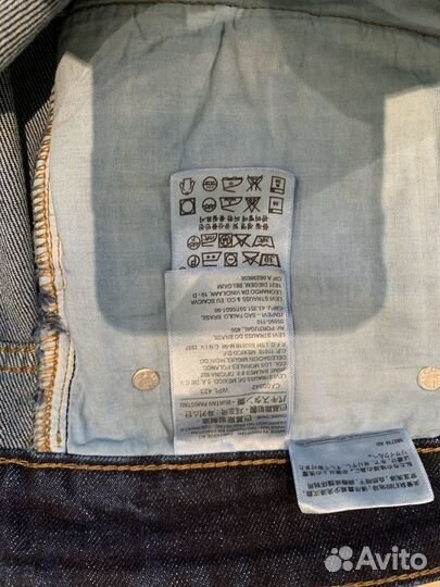 Джинсы levis 511 36/34 Оригинал