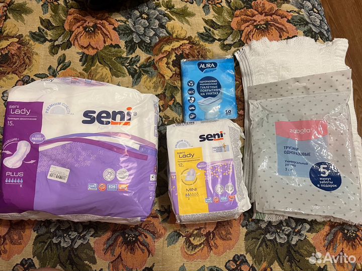 Урологические прокладки послеродовые Seni