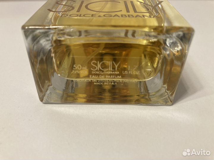 Dolce gabbana sicily EDP euroitalia 50мл