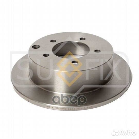 Диск тормозной зад прав/лев FX1043 sufix