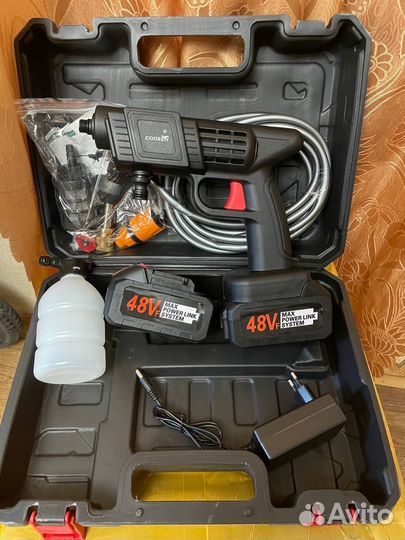 Мойка высокого давления беспроводная новая