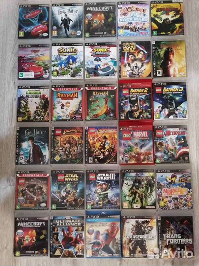 Игры диски на PS3