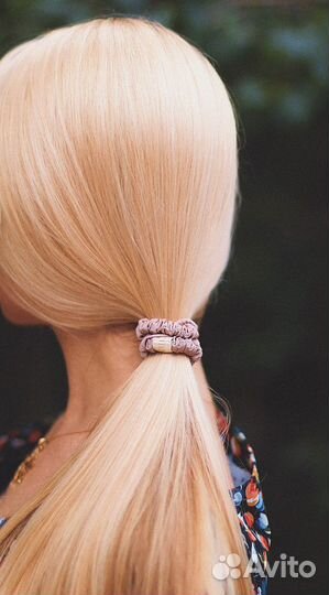 Резинки для волос. Шёлк