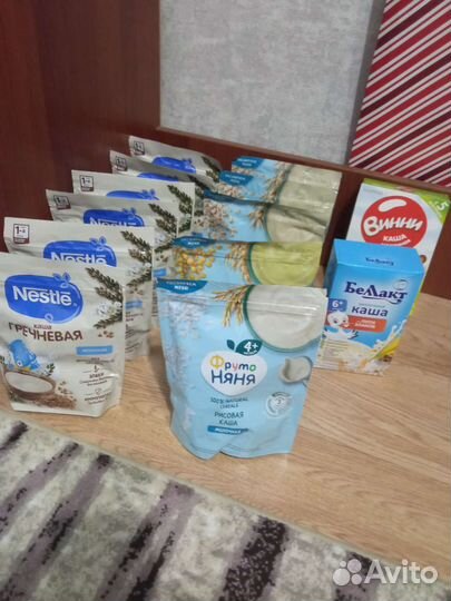 Детские каши молочные