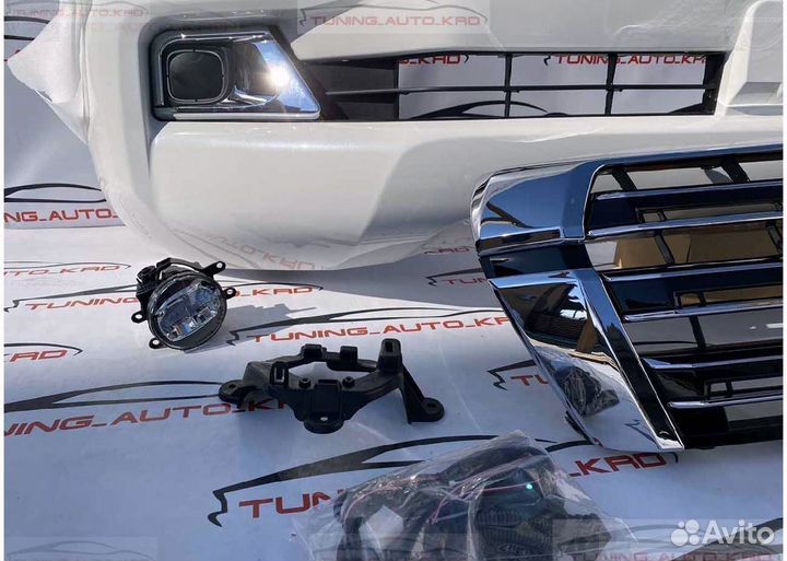 Бампер передний Toyota land cruiser 200