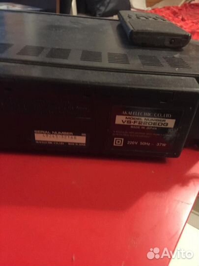 Видеомагнитофон akai VHS