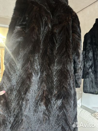Шуба норковая 46 48 бу