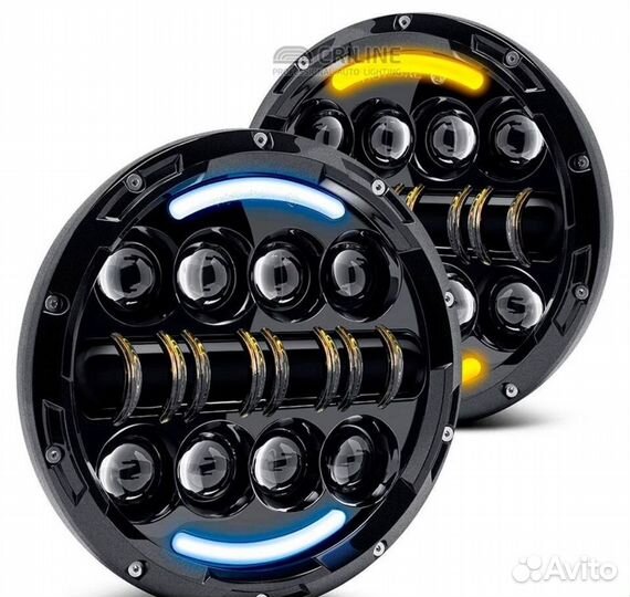 Ваз Нива LED Фара 80 Ватт