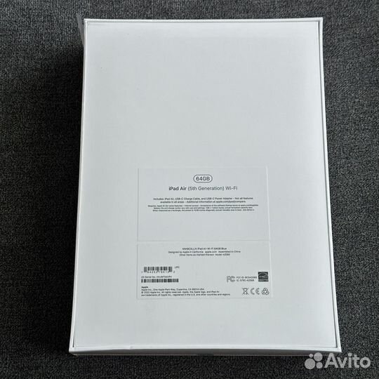 iPad Air 5 64gb Blue Новый, запечатанный