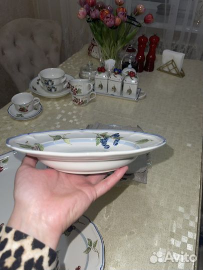 Villeroy boch cottege тарелка суповая