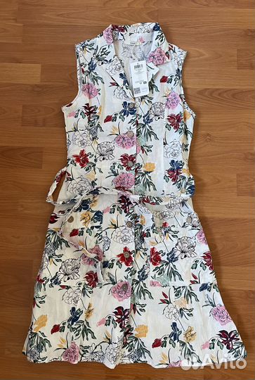 Сарафан платье в цветочек цветы colins
