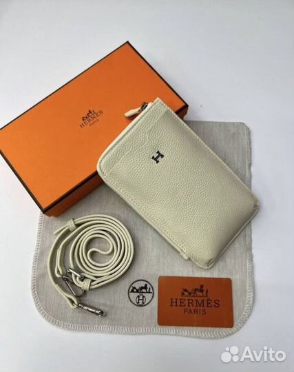 Сумка hermes мини для телефона